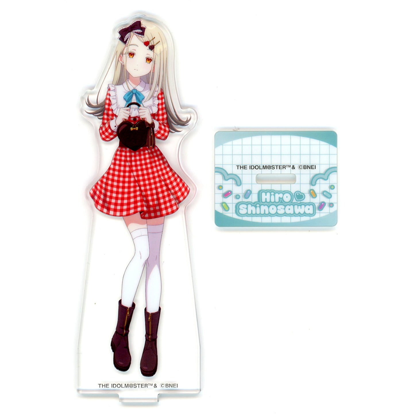 Hiro Shinosawa Red Gakuen Idolmaster x Lawson Acrylic Stand [USED]