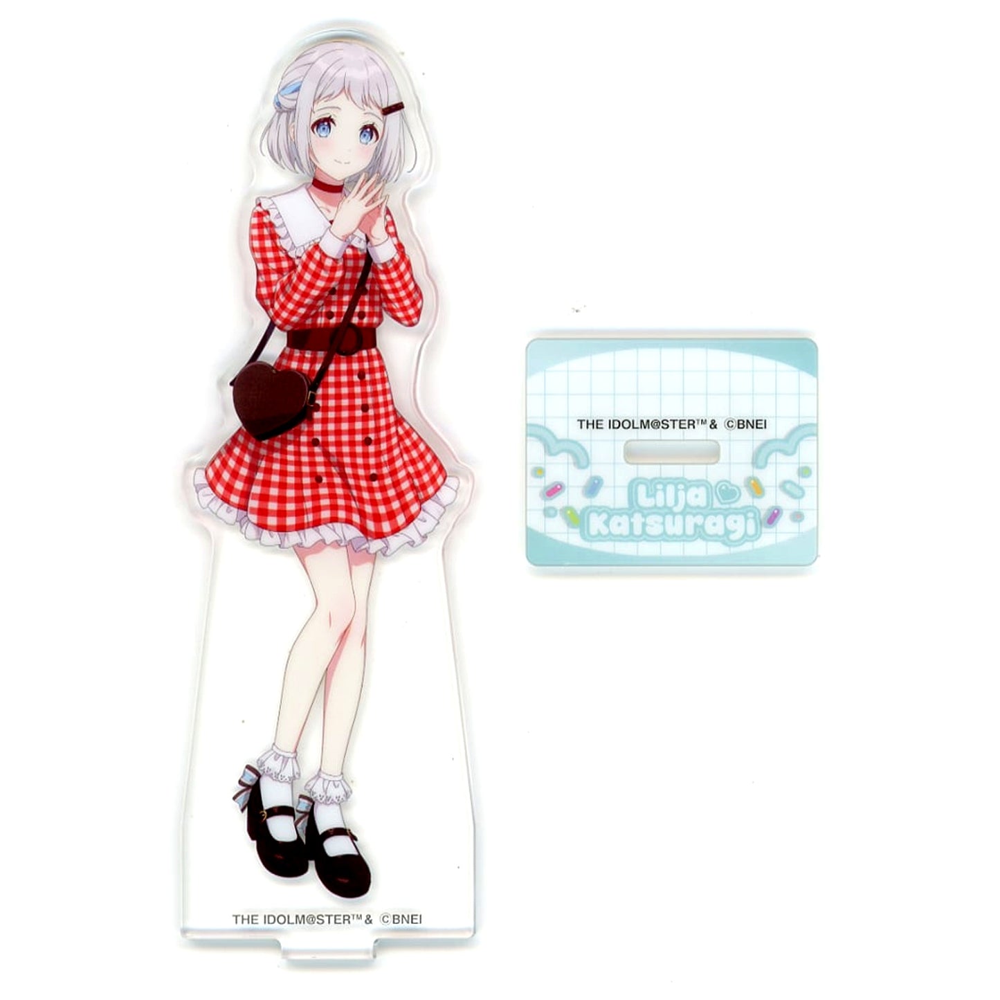 Lilja Katsuragi Red Gakuen Idolmaster Acrylic Stand Lawson [USED]