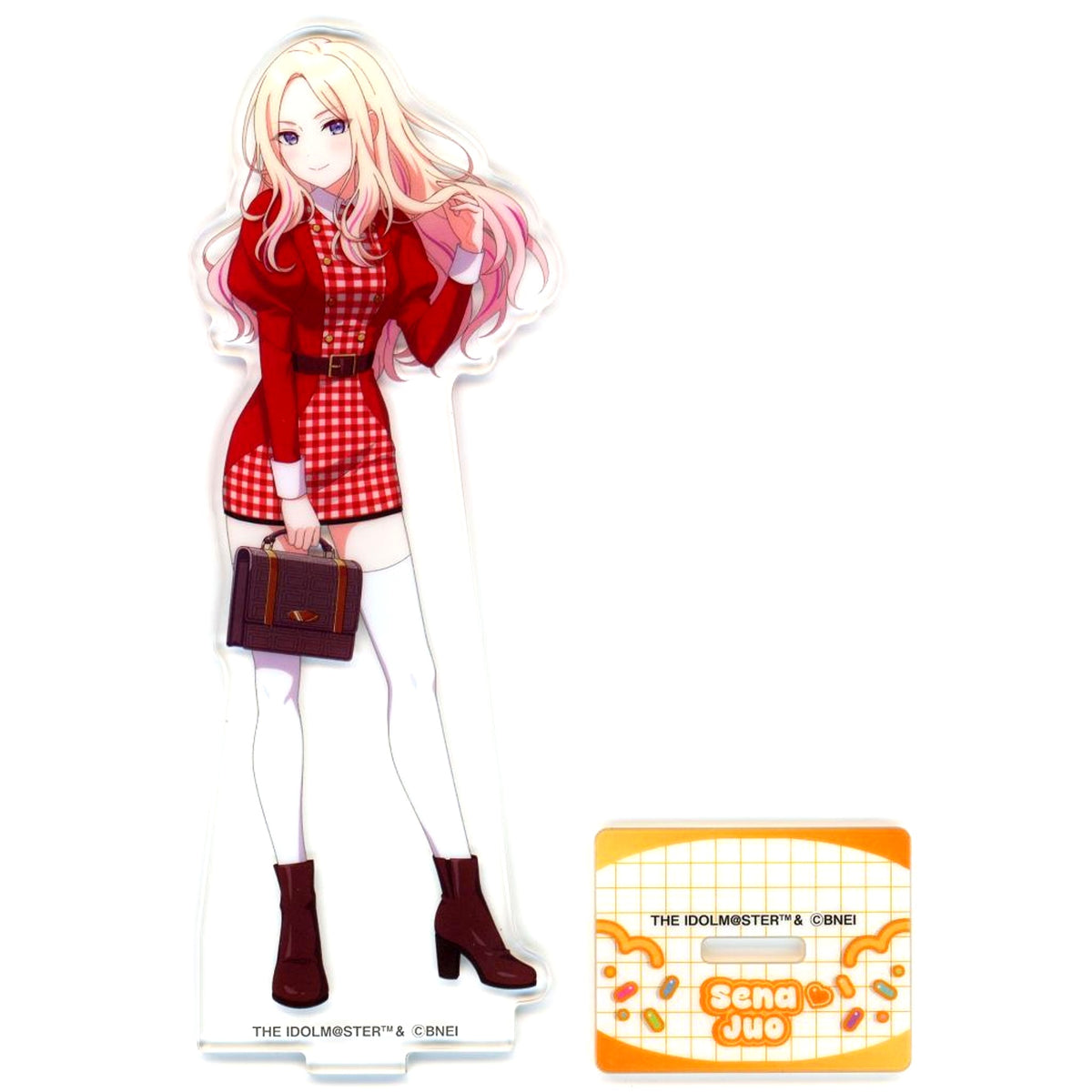 Sena Juo Red Gakuen Idolmaster x Lawson Acrylic Stand [USED]