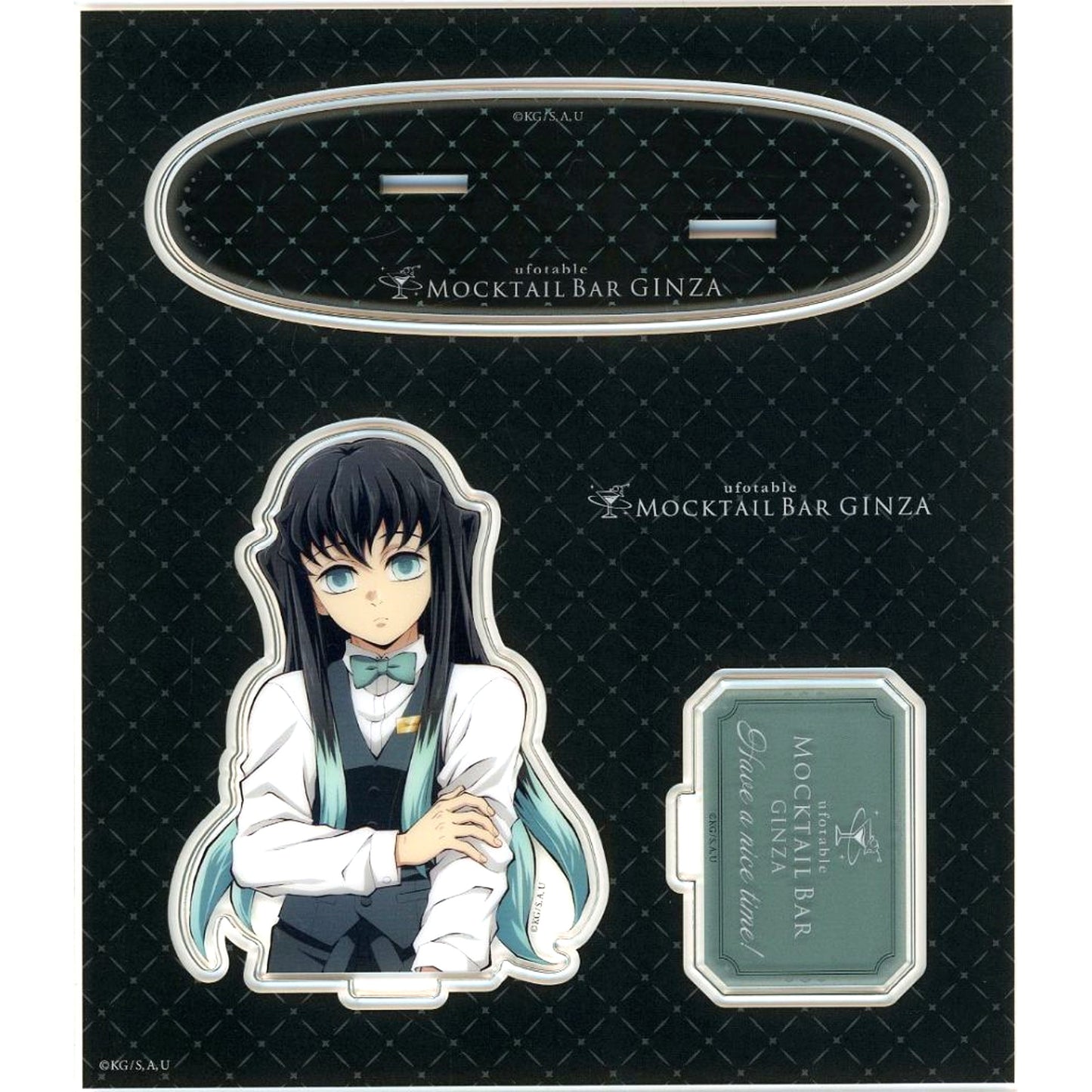 Muichiro Tokito Today's Surprise Bartender Bust-Up Acrylic Stand Demon Slayer x ufotable MOCKTAIL BAR GINZA Daily Dessert Ltd Goods [USED]