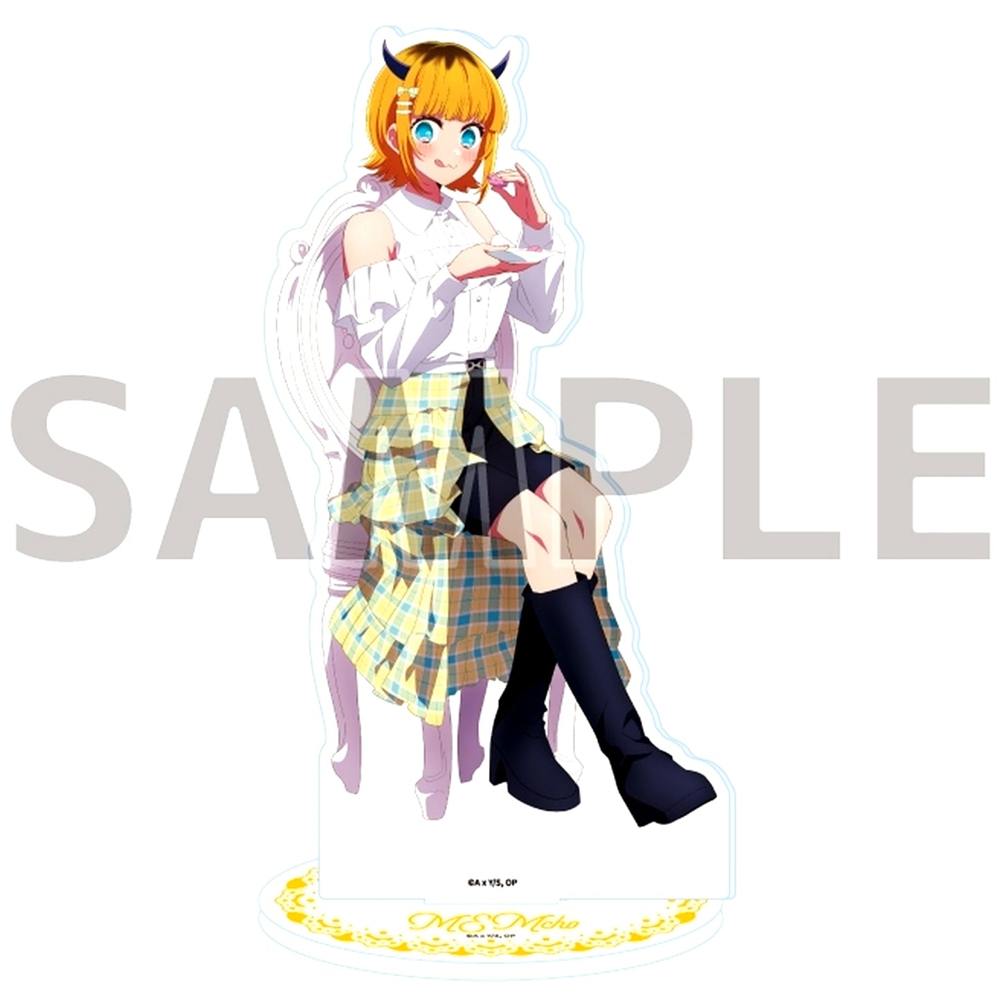 MEMcho 07 Afternoon Tea Ver. Illustration Oshi no Ko Acrylic Stand [USED]