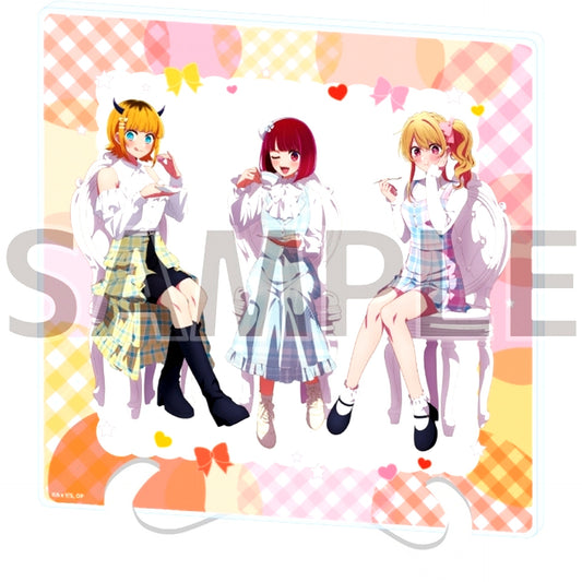 Group 02 Afternoon Tea Ver. Illustration Oshi no Ko Acrylic Art Board [USED]