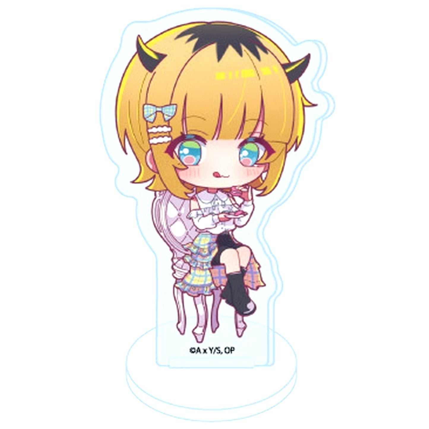 MEMcho 03 Afternoon Tea Ver. POP Art Illustration Oshi no Ko Acrylic Petit Stand [USED]