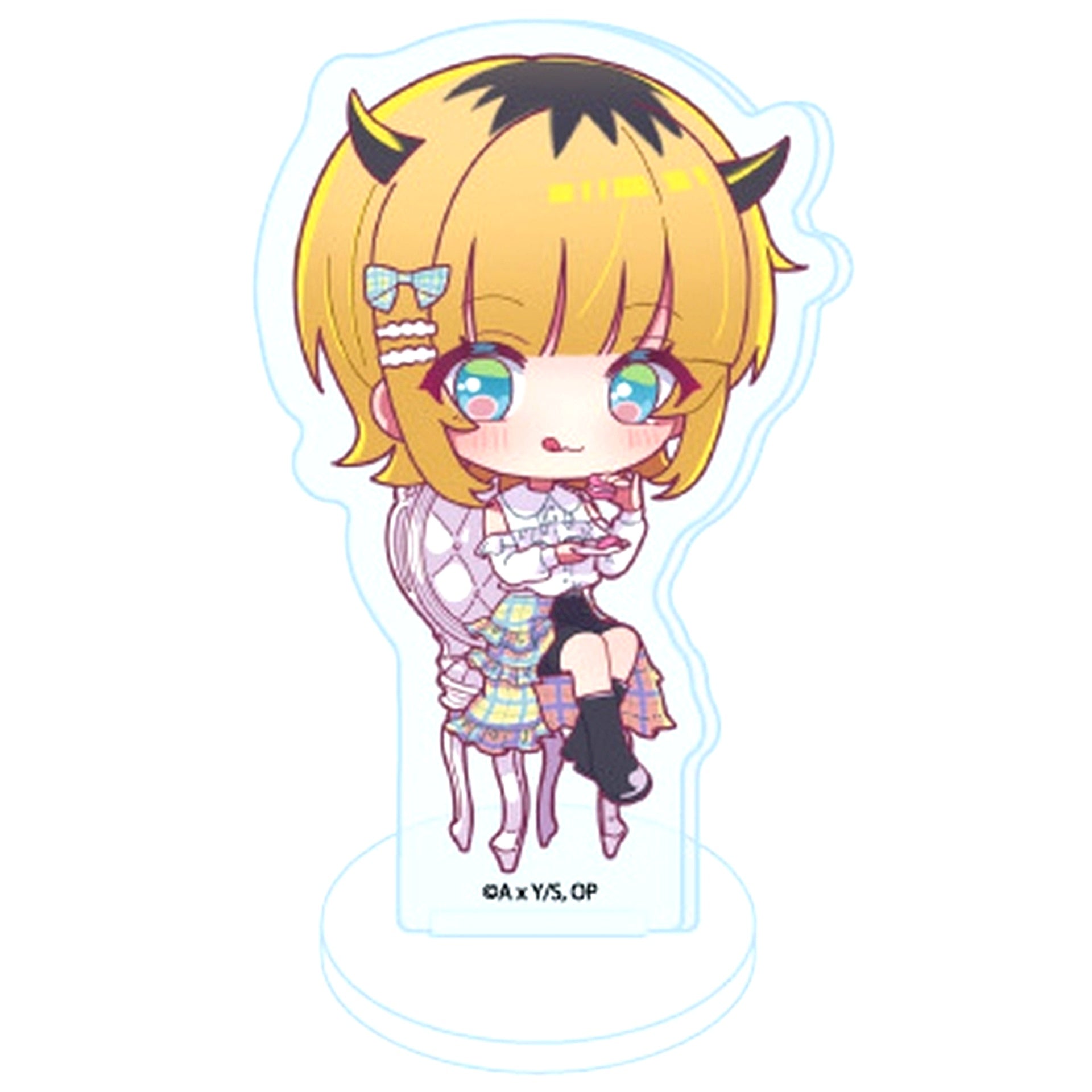 MEMcho 03 Afternoon Tea Ver. POP Art Illustration Oshi no Ko Acrylic Petit Stand [USED]