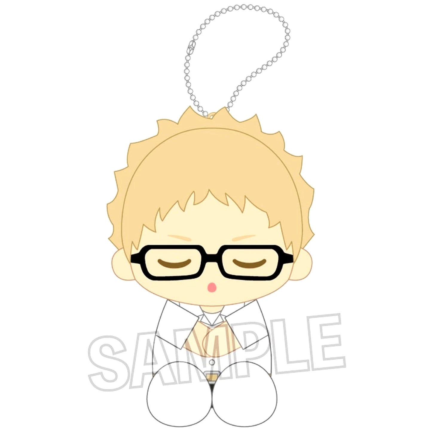 Kei Tsukishima Nap ver. Haikyu!! Za Nui Sitting Plush [USED]