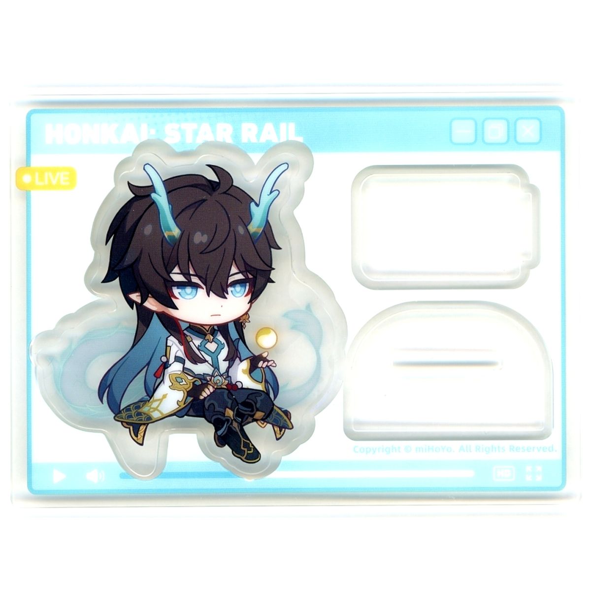 Dan Heng Imbibitor Lunae Owlbert Honkai: Star Rail Reception Room Series Acrylic Stand [USED]