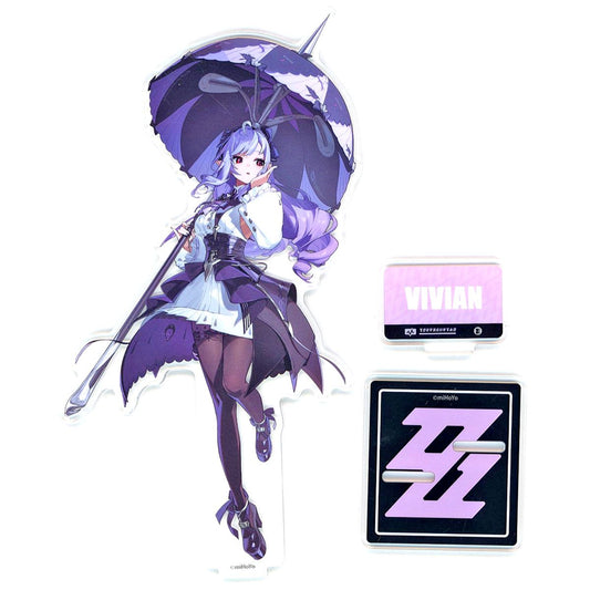 Vivian Banshee Big Acrylic Stand Zenless Zone Zero Gigo Limited [USED]