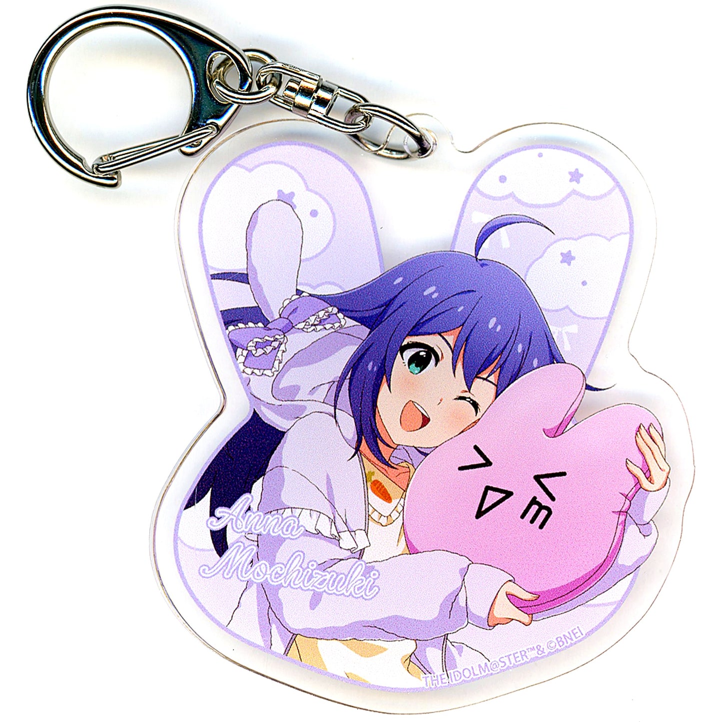 Anna Mochizuki Rabbit Shape The Idolmaster Million Live! Usafuwa Dreamy! Trading Acrylic Keychain POP UP SHOP in Ueno Marui [USED]