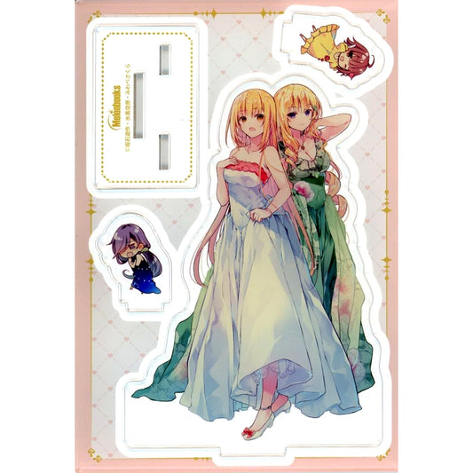 Group Saijo no Osewa Illustration Acrylic Stand Figure Bundle Bonus for Comics Vol 4 Melonbooks Ltd Ed [USED]