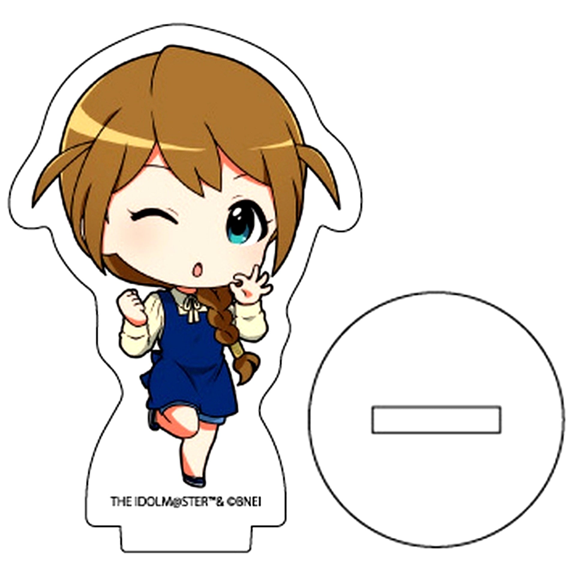Konomi Baba 02. Apron Ver. Mini Character Illustration The Idolmaster Million Live! Acrylic Petit Stand [USED]