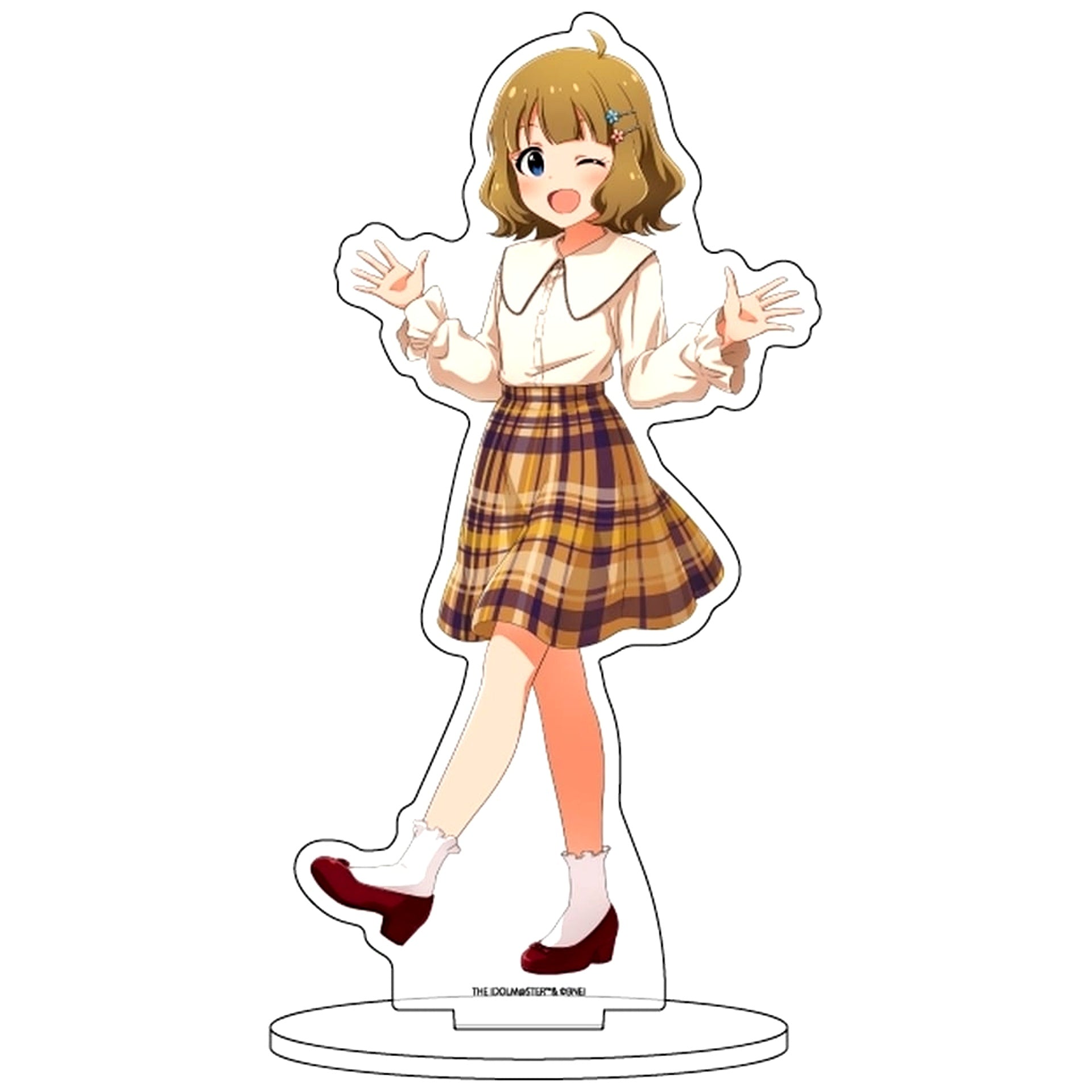 Momoko Suou The Idolmaster Million Live! Drawn Illustration Acrylic Stand Casual Wear Ver. [USED]