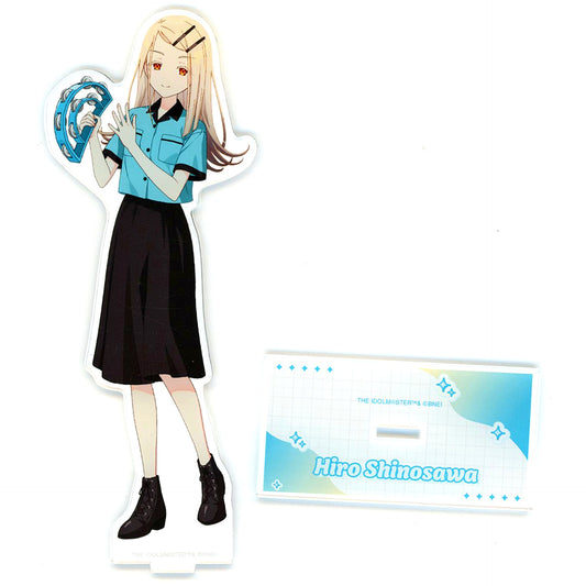 Hiro Shinosawa Bowling Shirt Ver. Gakuen Idolmaster x Round1 Illustration BIG Acrylic Stand [USED]