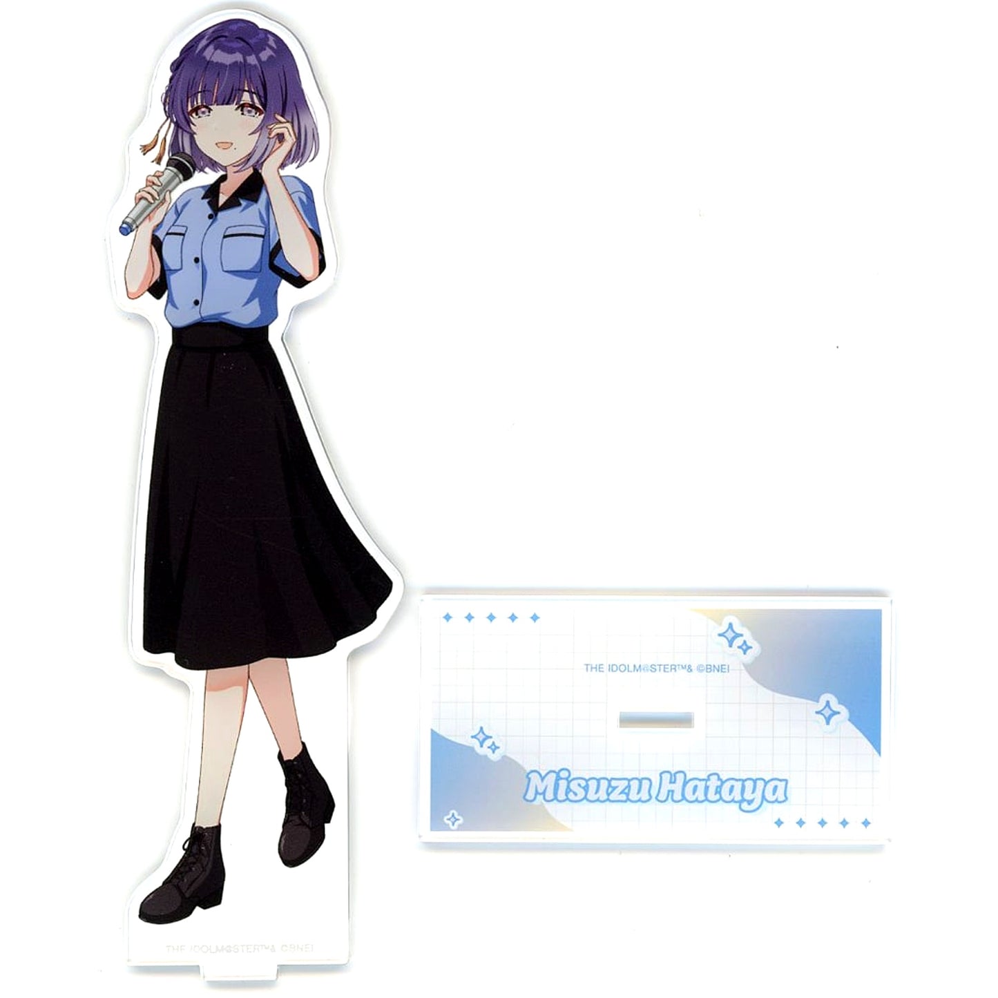 Misuzu Hataya Gakuen Idolmaster ROUND1 Drawn Bowling Shirt ver. BIG Acrylic Stand [USED]