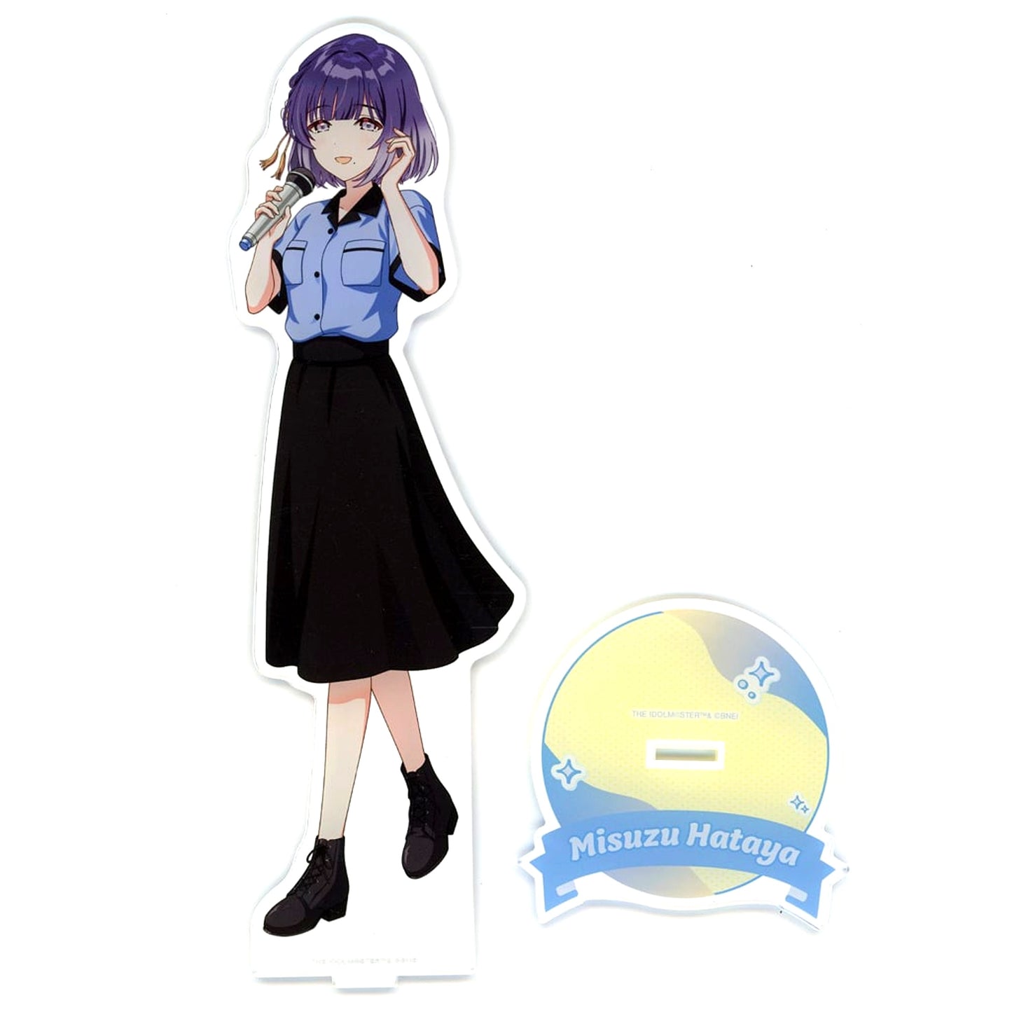Misuzu Hatoya Gakuen Idolmaster Extra Large Acrylic Stand Drawn Bowling Shirt Ver. Round1 [USED]