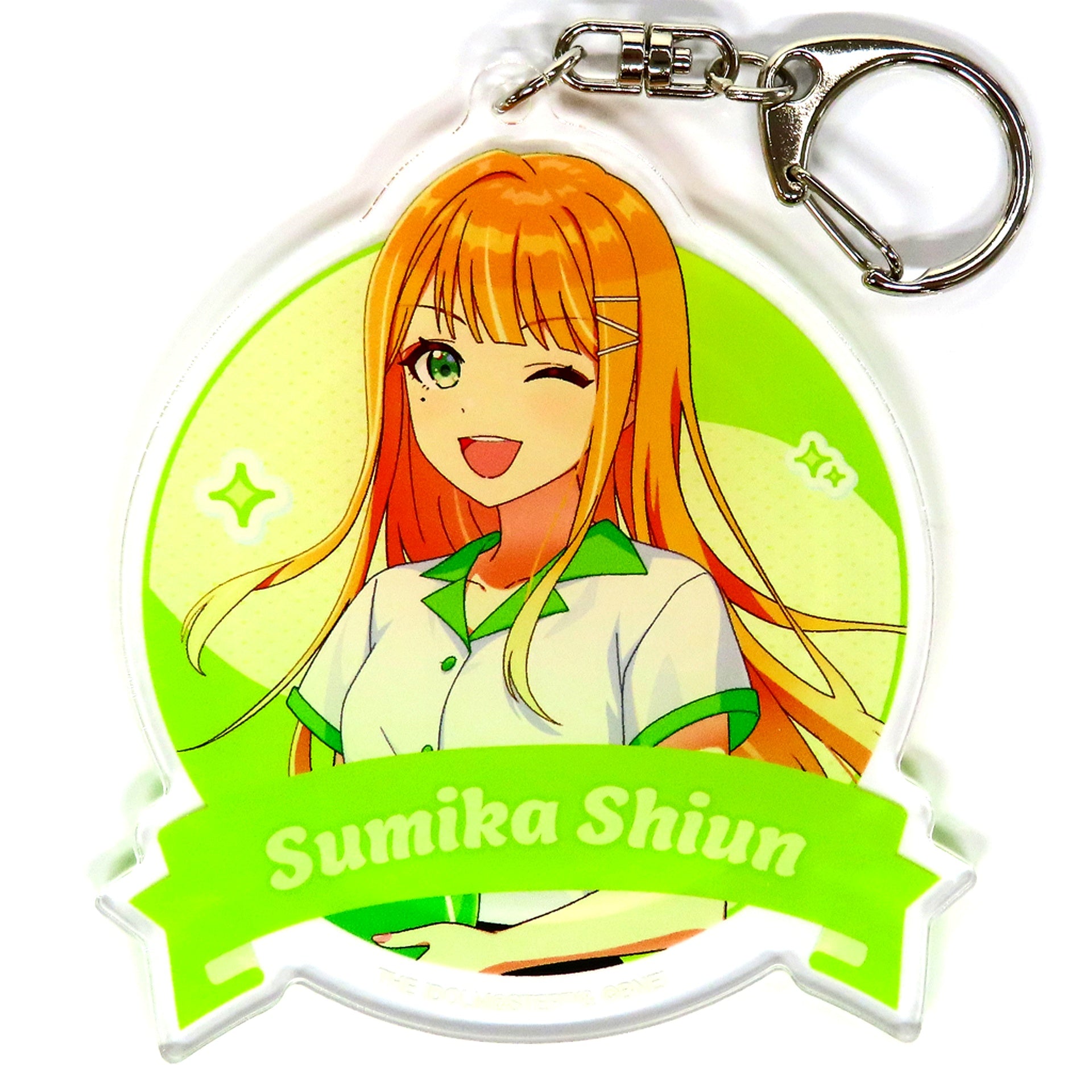 Sumika Shiun Gakuen Idolmaster Big Acrylic Keychain Bowling Shirt Ver. Gakuen Idolmaster x ROUND1 [USED]
