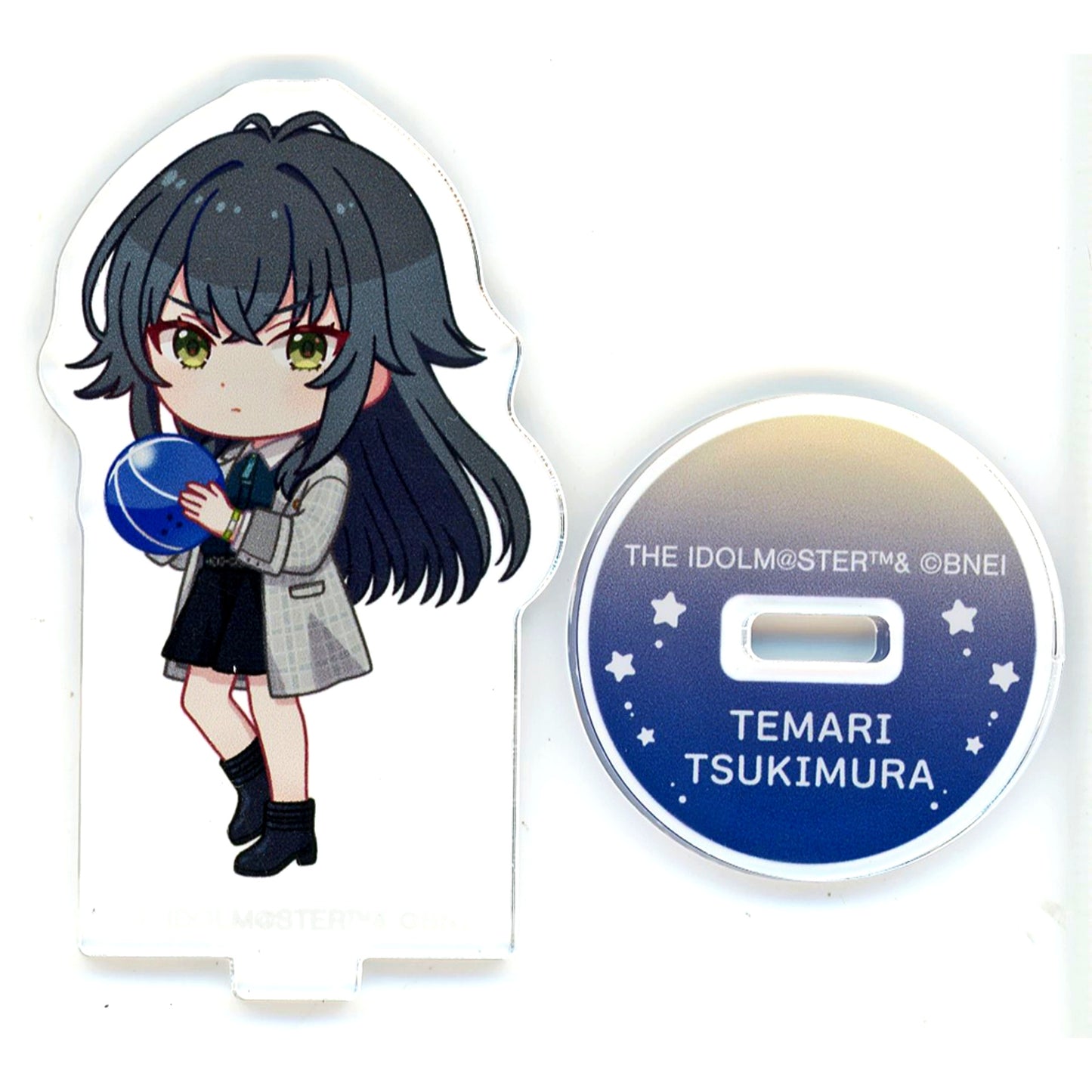 Temari Tsukimura Chibi Character After School Outing Ver. Gakuen Idolmaster x Round1 Trading Acrylic Stand [USED]