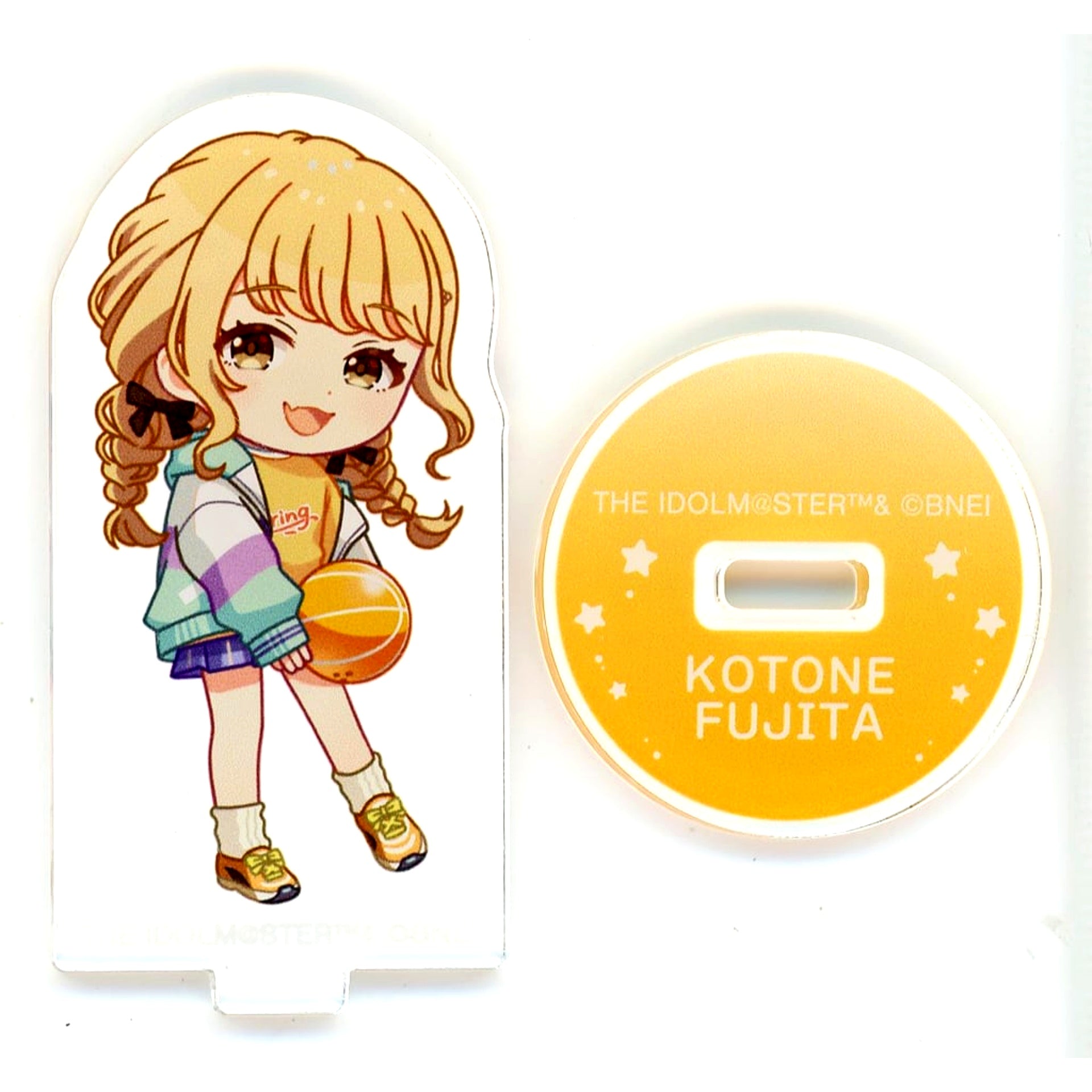 Kotone Fujita Gakuen Idolmaster ROUND1 Trading Chibi Character After School Outing ver. Acrylic Stand [USED]