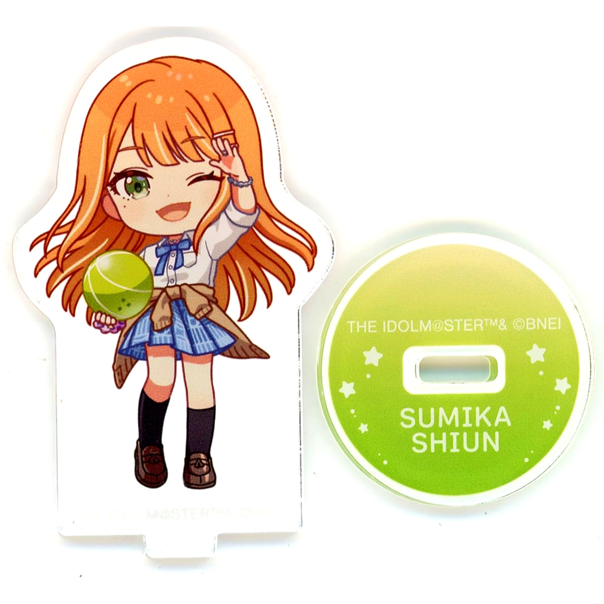 Sumika Shiun Trading Chibi Character After School Outing Ver. Gakuen Idolmaster ROUND1 Acrylic Stand [USED]