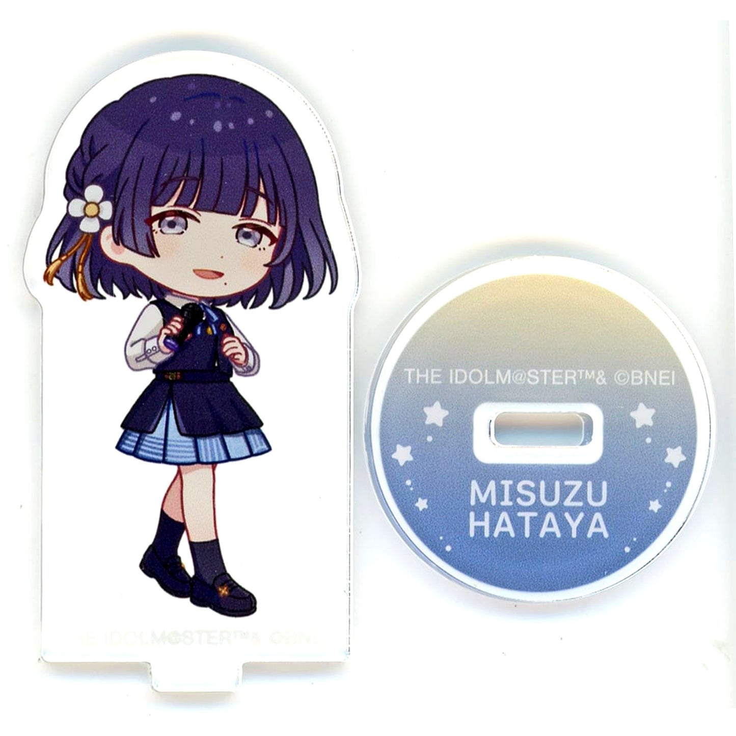 Misuzu Hataya Gakuen Idolmaster ROUND1 Trading Chibi Character After School Outing ver. Acrylic Stand [USED]