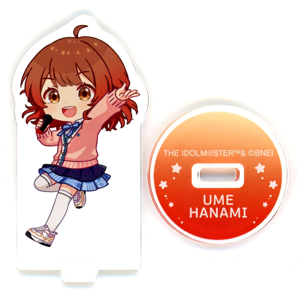 Ume Hanami Trading Chibi Character After School Outing Ver. Gakuen Idolmaster ROUND1 Acrylic Stand [USED]