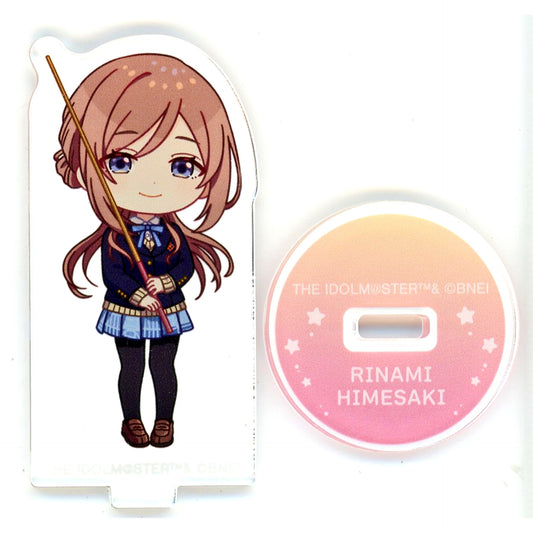Rinami Himesaki Trading Chibi Character After School Outing Ver. Gakuen Idolmaster ROUND1 Acrylic Stand [USED]