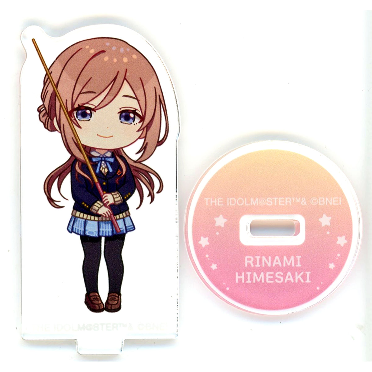 Rinami Himesaki Trading Chibi Character After School Outing Ver. Gakuen Idolmaster ROUND1 Acrylic Stand [USED]