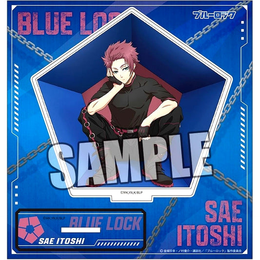 Sae Itoshi Acrylic Stand ready fight Ver. Blue Lock POP UP SHOP ready fight in Yurakucho Marui [USED]