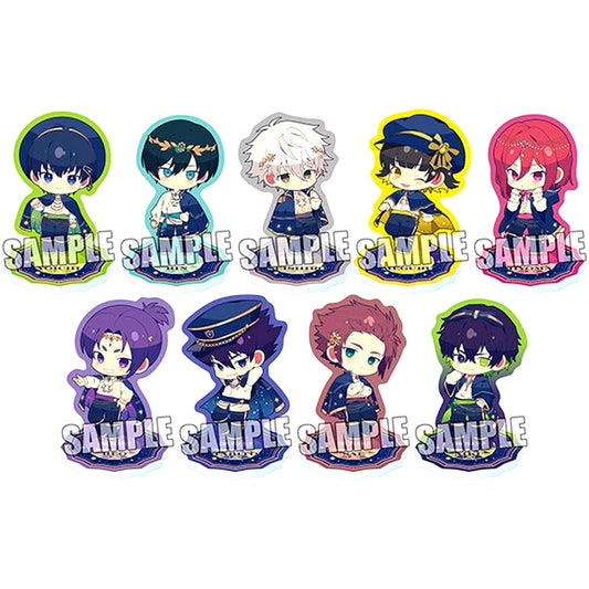 Set of 9 Trading Mini Acrylic Stand Horoscope Ver. Blue Lock POP UP SHOP -ready fight- in Yurakucho Marui [USED]