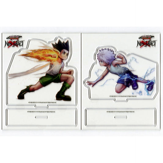 Gon & Killua Acrylic Stand Bonus for PS5 Switch Hunter x Hunter Nen x Impact First Limited Edition [USED]