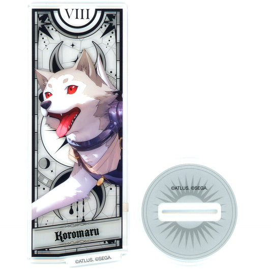 Koromaru Acrylic Stand Good Smile Kuji Online Persona 3 Reload B-7 Prize [USED]