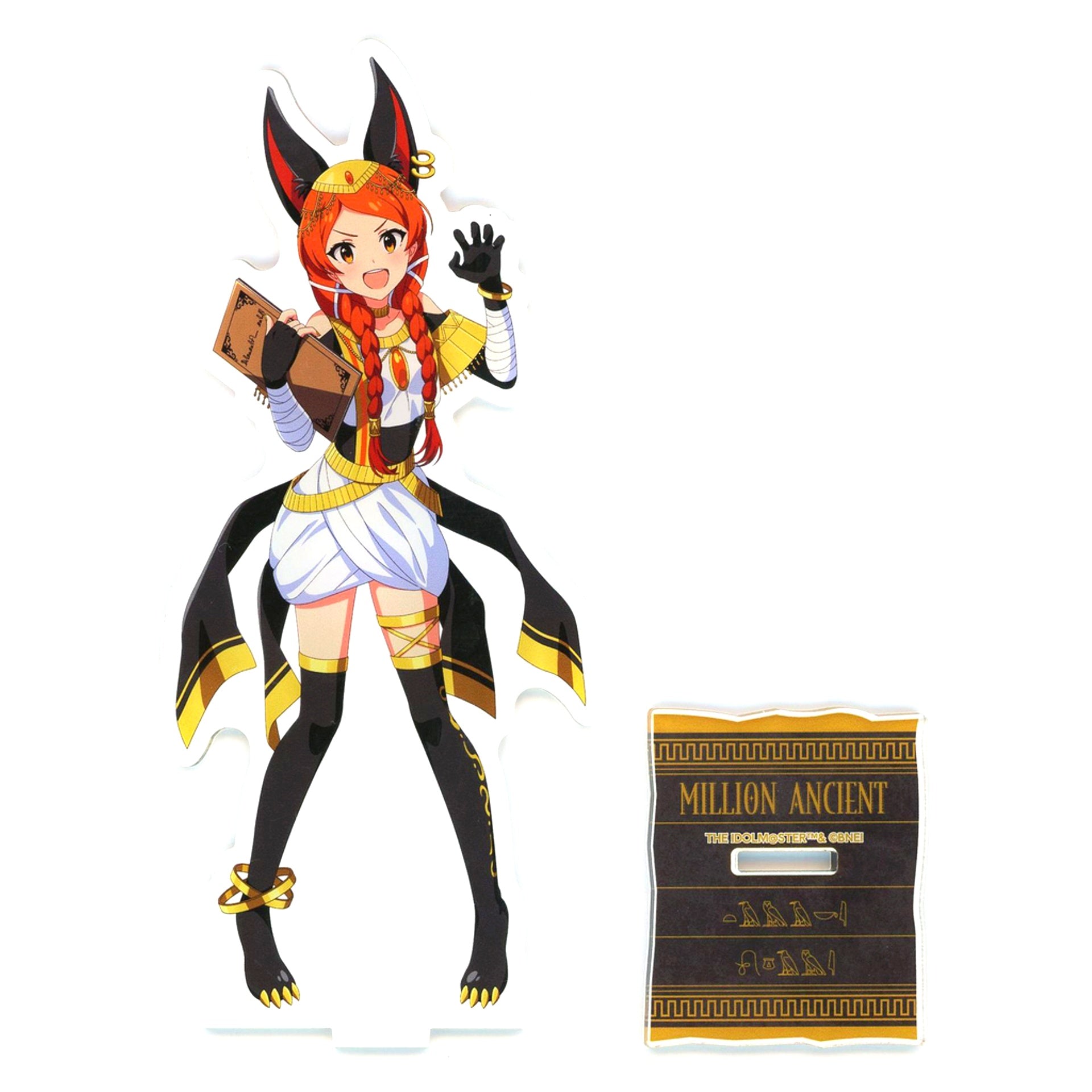Tamaki Ogami MILLION ANCIENT Ver. The Idolmaster Million Live! x STELLAMAP CAFE World Wide Meal MILLION ANCIENT Illustration Acrylic Stand [USED]