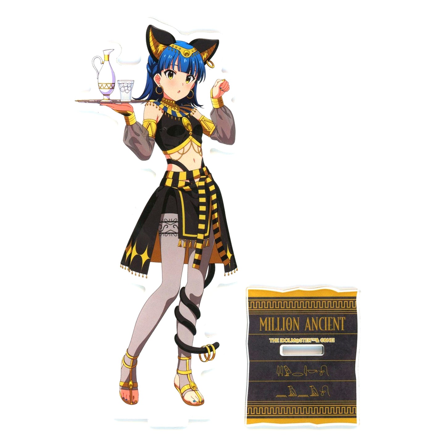 Yuriko Nanao MILLION ANCIENT Ver. The Idolmaster Million Live! x STELLAMAP CAFE World Wide Meal MILLION ANCIENT Illustration Acrylic Stand [USED]
