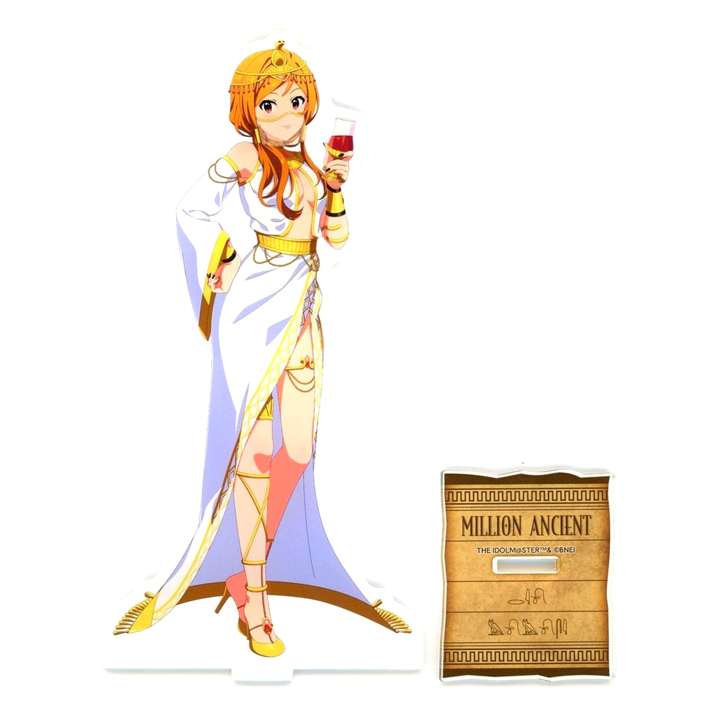Rio Momose The Idolmaster Million Live! MILLION ANCIENT Ver Drawn Acrylic Stand World Wide Meal STELLAMAP CAFE [USED]