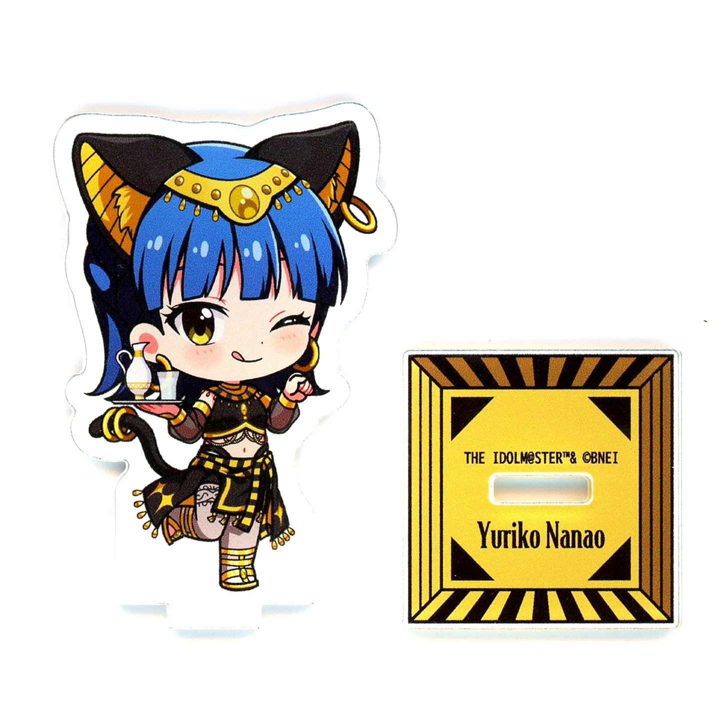 Yuriko Nanao A MILLION ANCIENT Ver. The Idolmaster Million Live! x STELLAMAP CAFE World Wide Meal MILLION ANCIENT Trading Mini Character Acrylic Stand [USED]