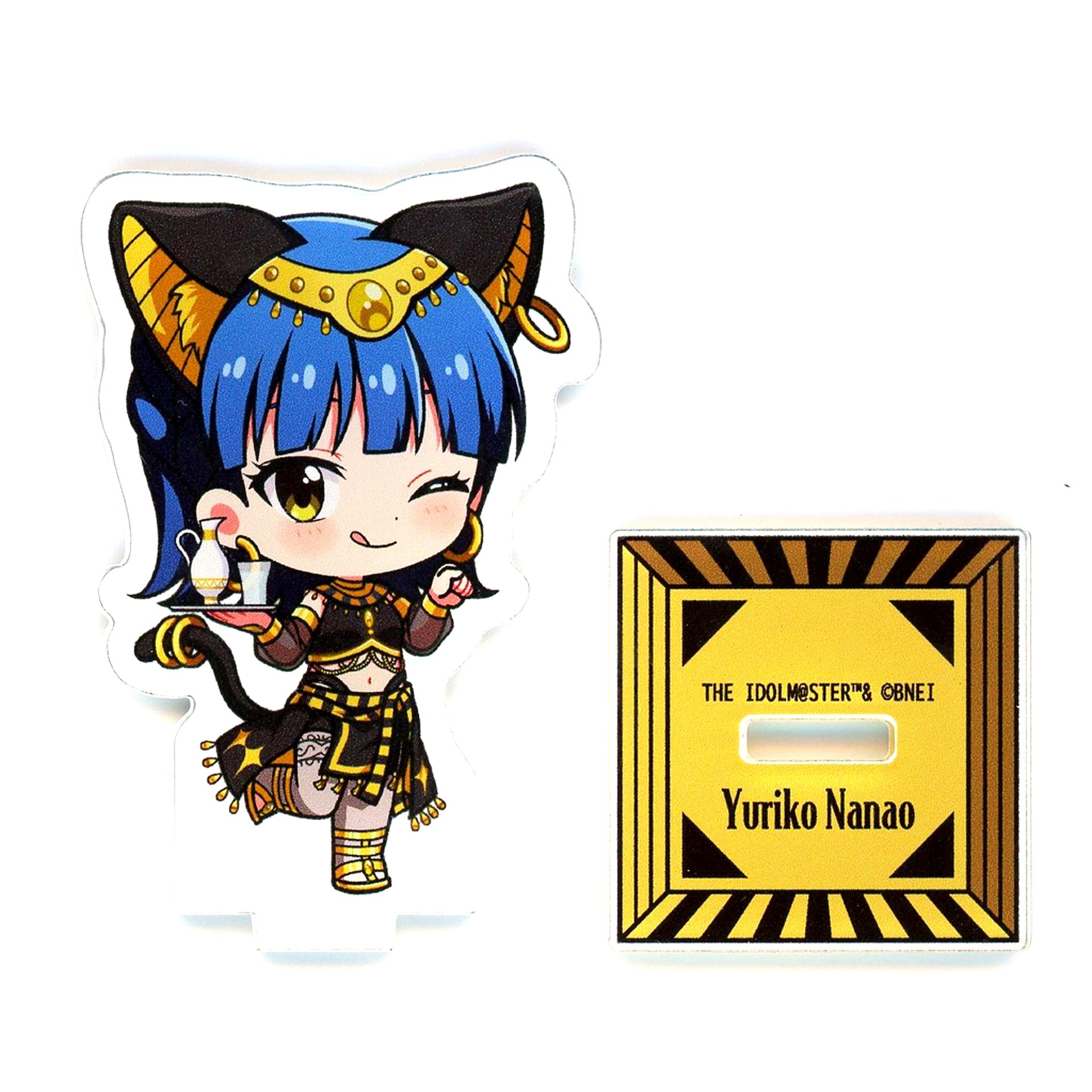 Yuriko Nanao A MILLION ANCIENT Ver. The Idolmaster Million Live! x STELLAMAP CAFE World Wide Meal MILLION ANCIENT Trading Mini Character Acrylic Stand [USED]