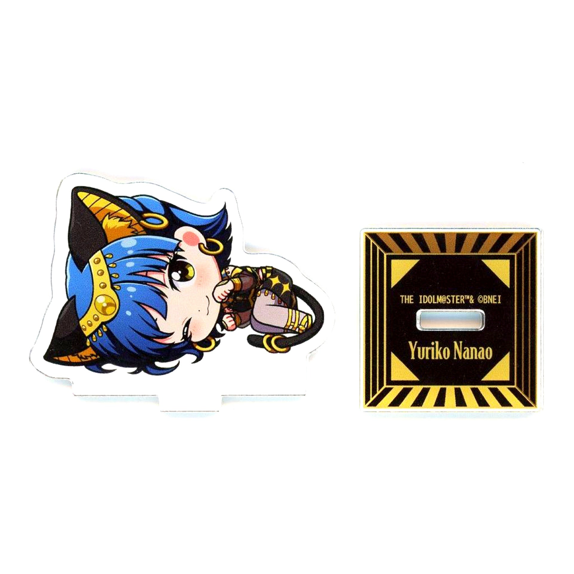 Yuriko Nanao B MILLION ANCIENT Ver. The Idolmaster Million Live! x STELLAMAP CAFE World Wide Meal MILLION ANCIENT Trading Mini Character Acrylic Stand [USED]