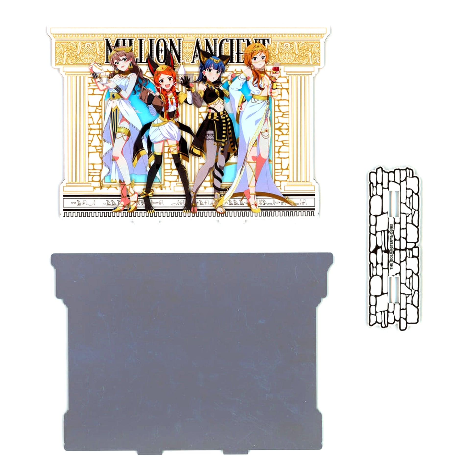 Group The Idolmaster Million Live! STELLAMAP CAFE Acrylic Plate MILLION ANCIENT Ver. [USED]