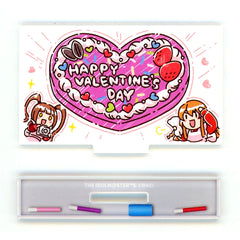 Valentine's Day The Idolmaster Million Live! Trading Whiteboard Acrylic Stand 2023 [USED]