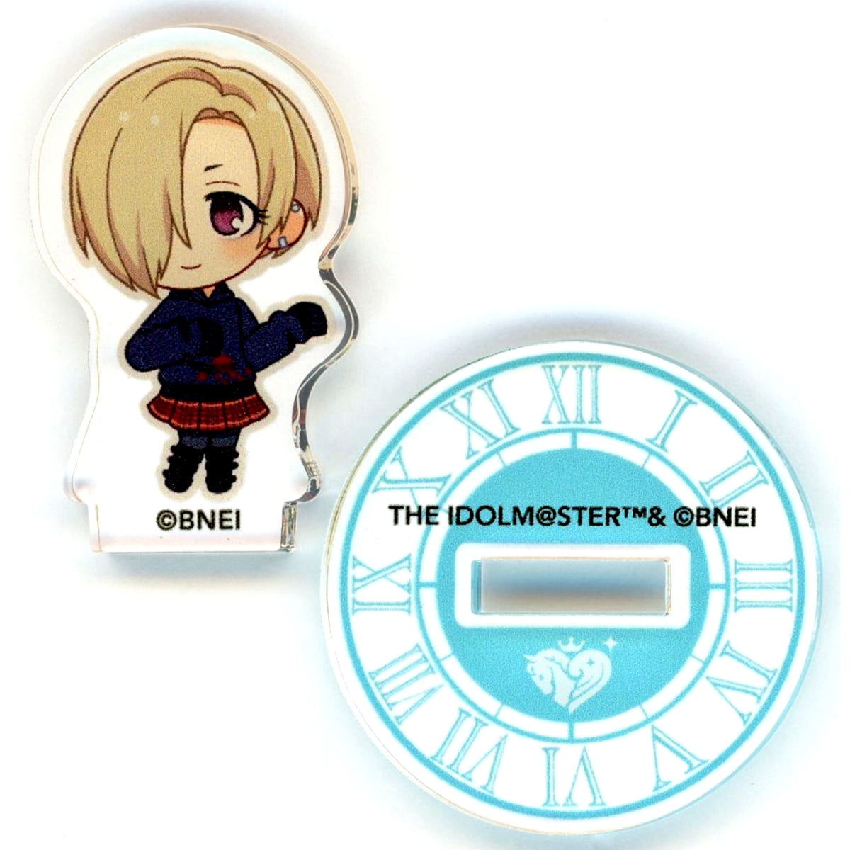 Koume Shirasaka Final Day The Idolmaster Cinderella Girls Starlight Stage 10th Anniversary Garapon Final Day B C Prize Official Mini Mini Acrylic Stand [USED]