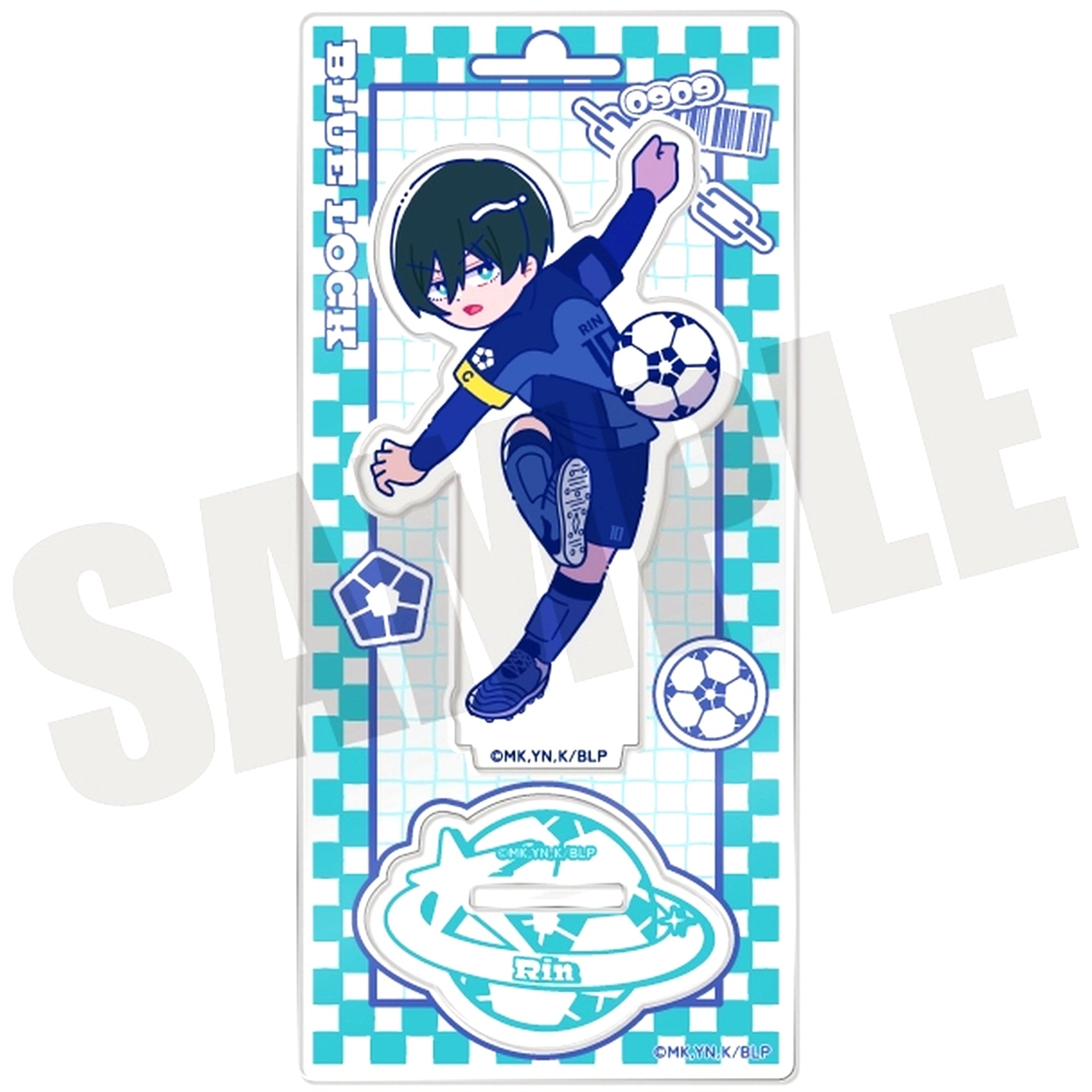 Rin Itoshi B. Acrylic Stand New Retro Vol. 1 Blue Lock [USED]