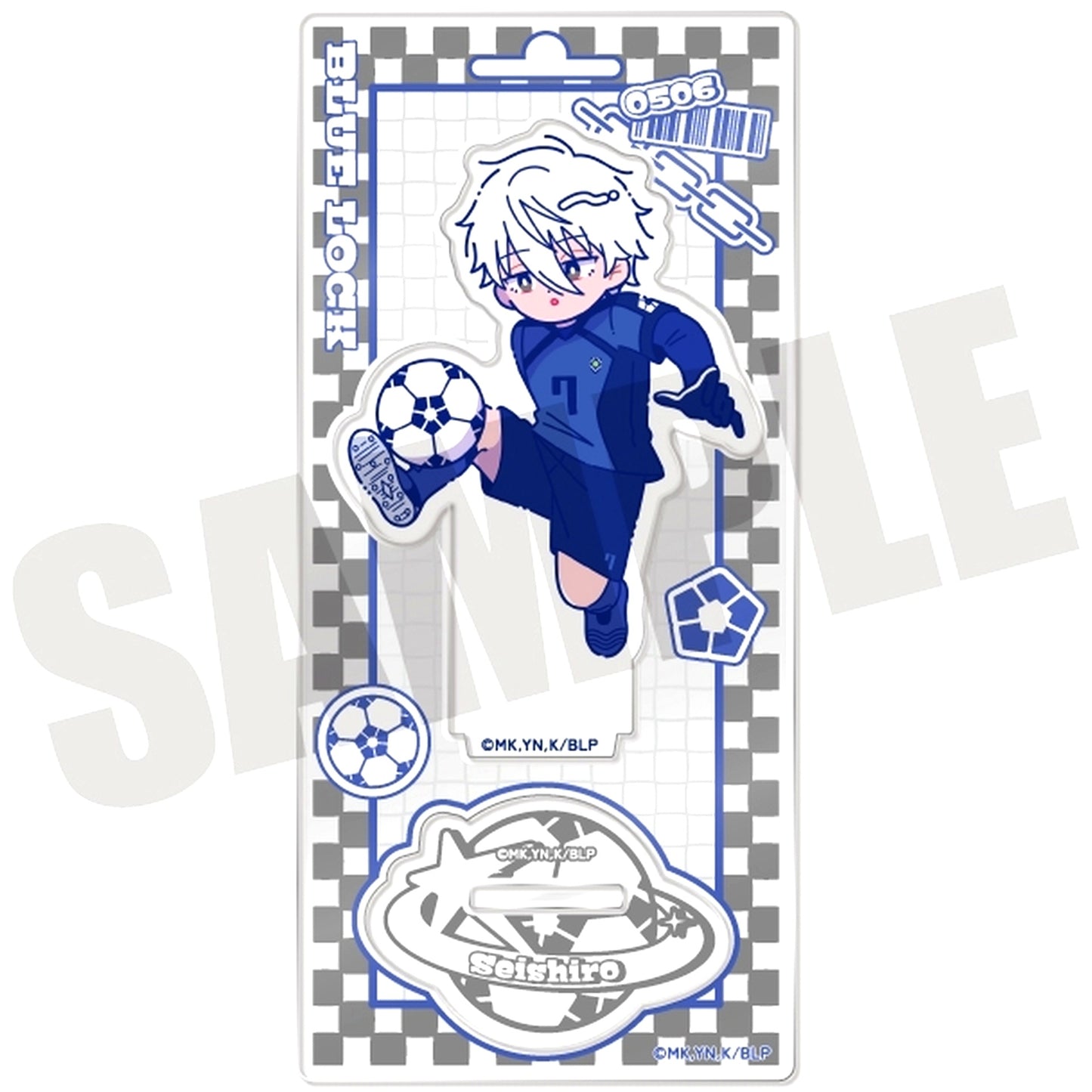 Seishiro Nagi C. Acrylic Stand New Retro Vol. 1 Blue Lock [USED]