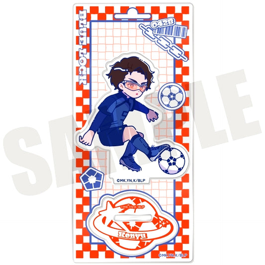 Kenyu Yukimiya D. Acrylic Stand New Retro Vol. 1 Blue Lock [USED]