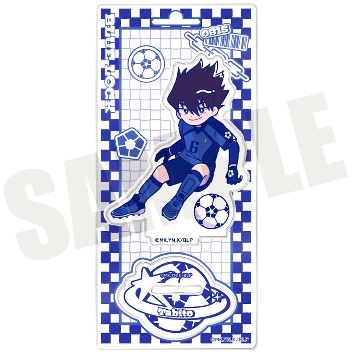 Tabito Karasu F. Acrylic Stand Nyutoro Wave 1 Blue Lock [USED]