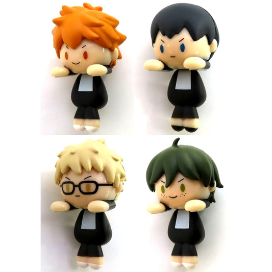 Set of 4 Haikyu!! Pyoconoru Mascot Plush [USED]