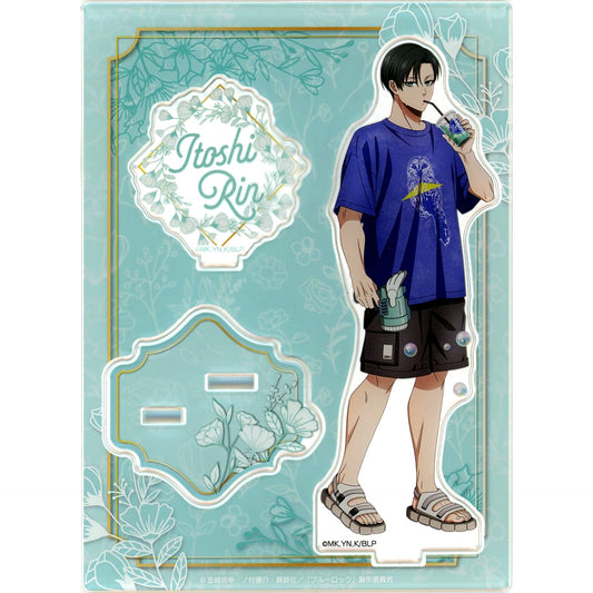 Rin Itoshi Acrylic Stand Soap Bubbles Blue Lock [USED]