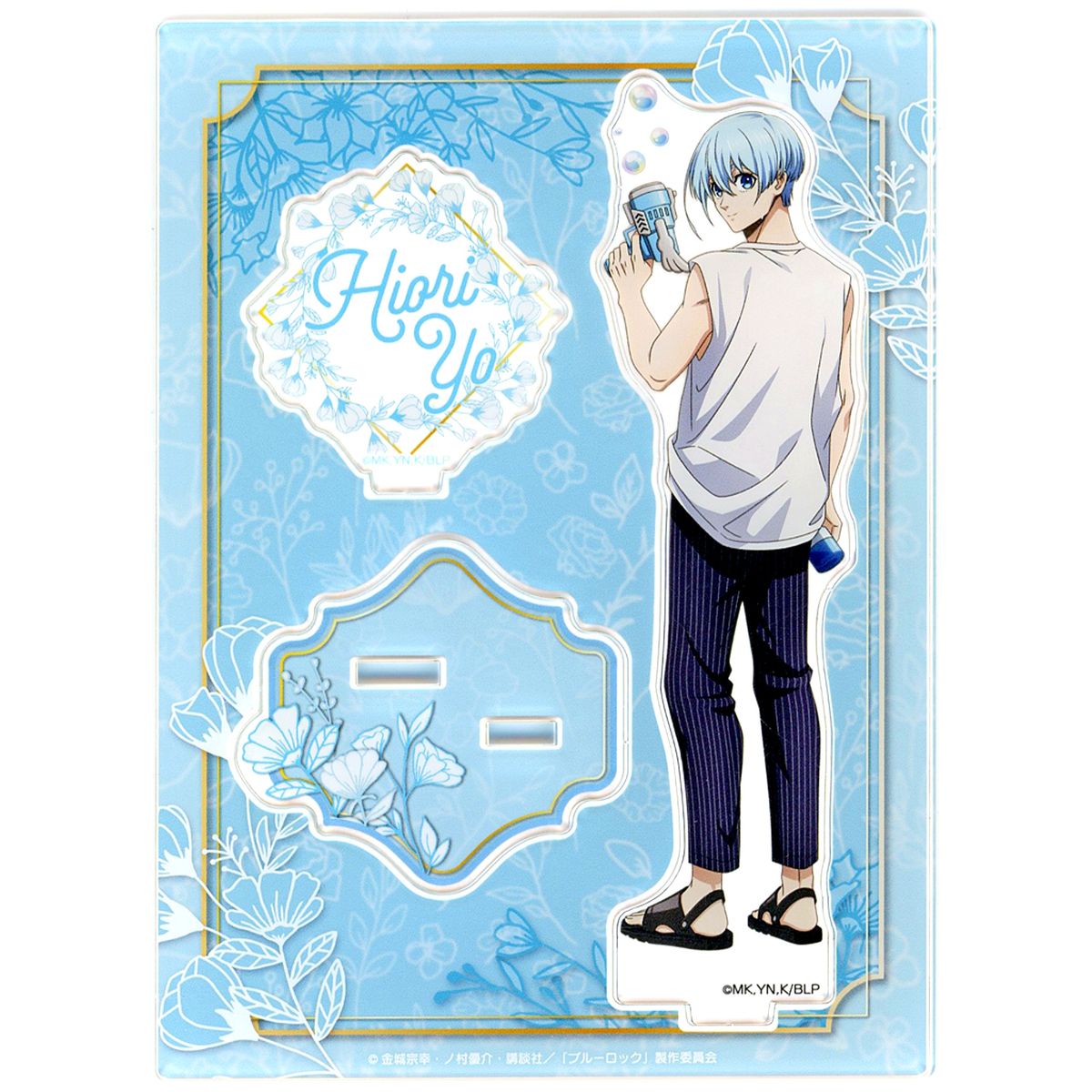 Yo Hiori Blue Lock Soap Bubble Acrylic Stand [USED]
