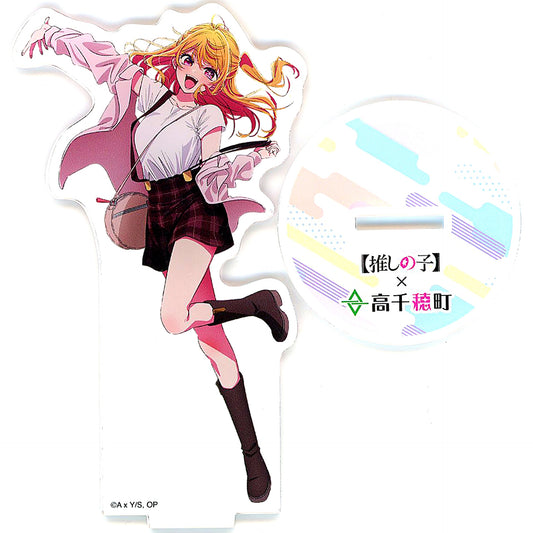Ruby Hoshino Acrylic Stand Oshi no Ko x Takachiho Miyazaki Enjoying Takachiho Tour with Oshi no Ko [USED]