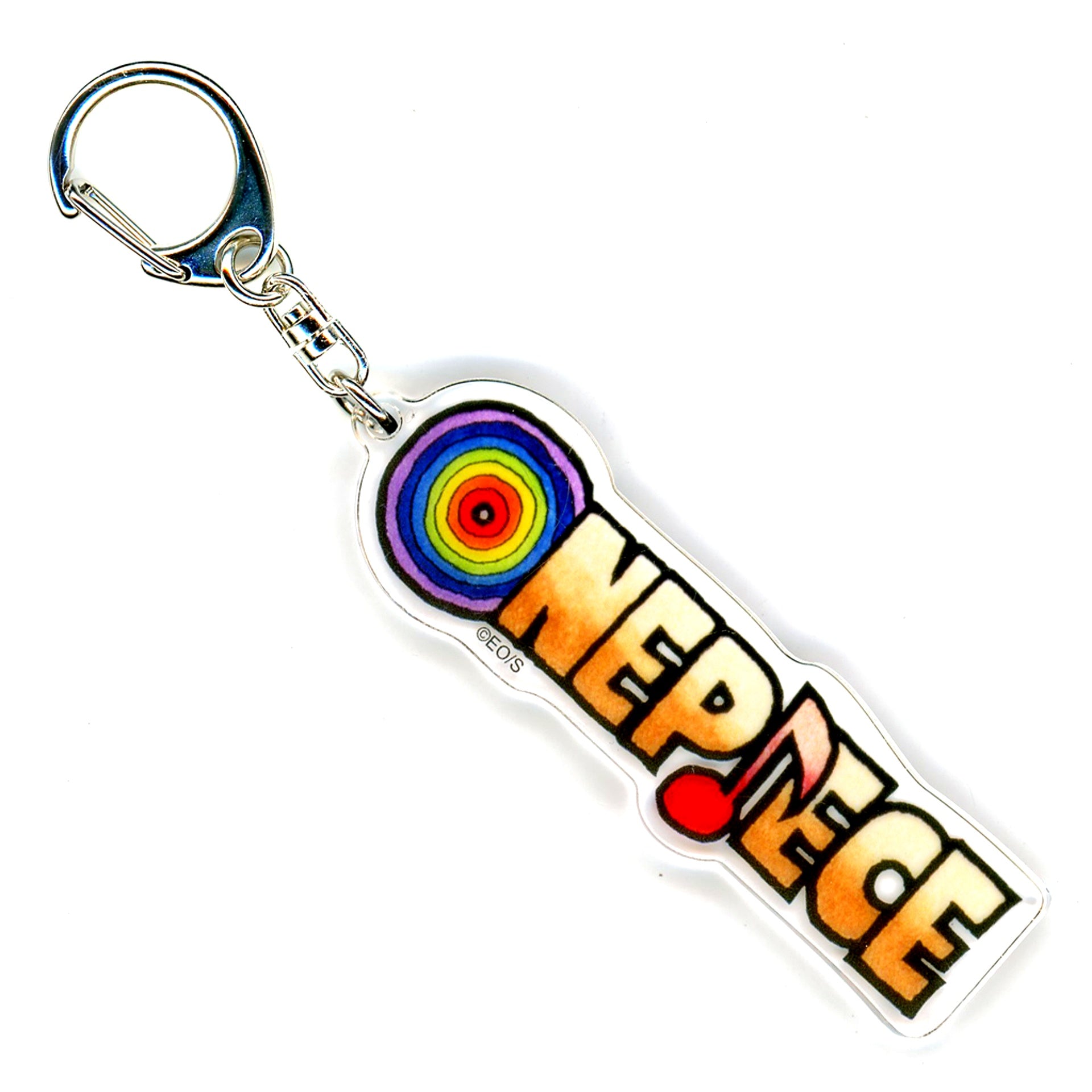 Logo Musical Note One Piece Logo ga Ippai Acrylic Clear Keychain Collection Vol.1 [USED]