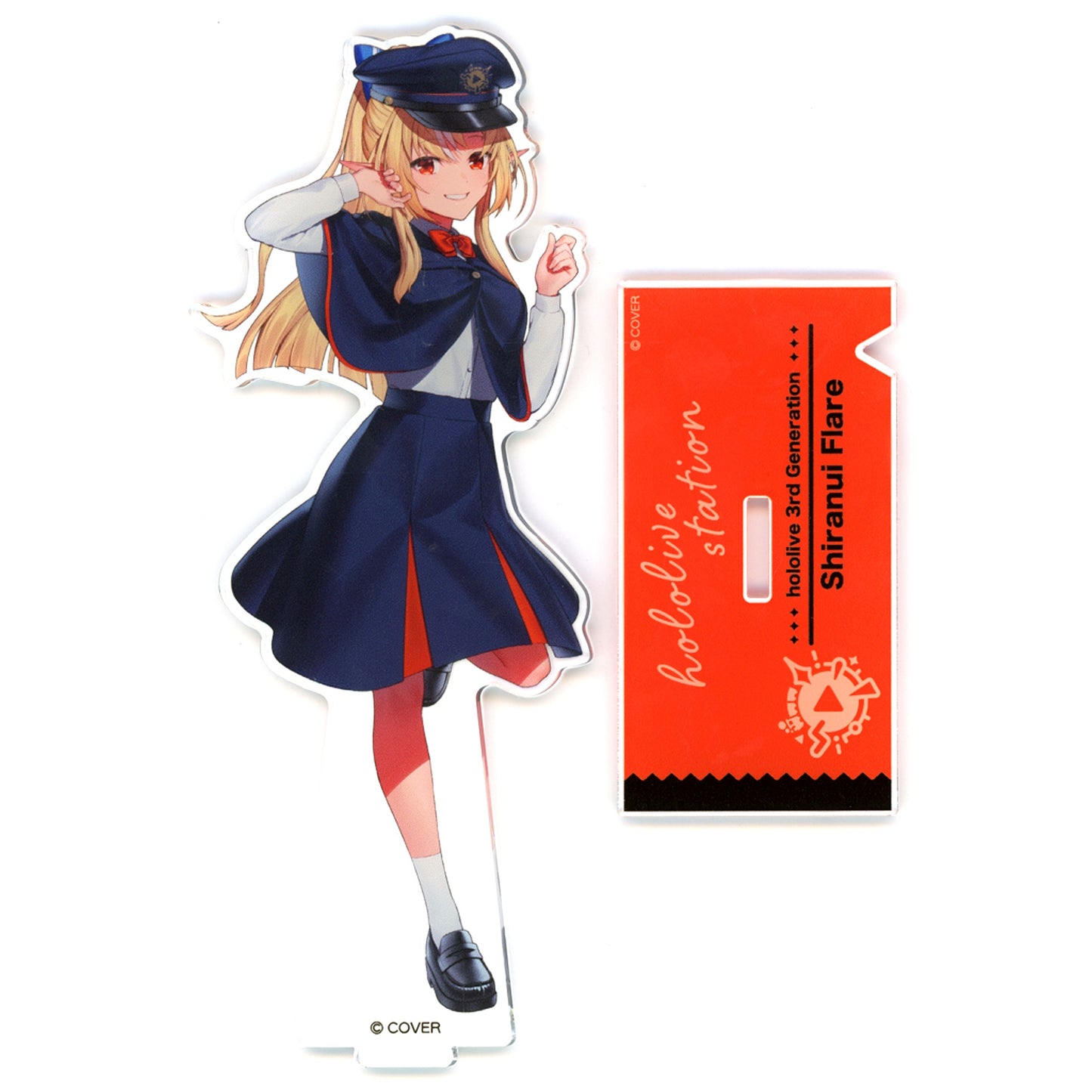 Shiranui Flare Virtual YouTuber hololive Acrylic Stand hololive Station Ver. Vol. 4 hololive production official shop in Tokyo Station [USED]