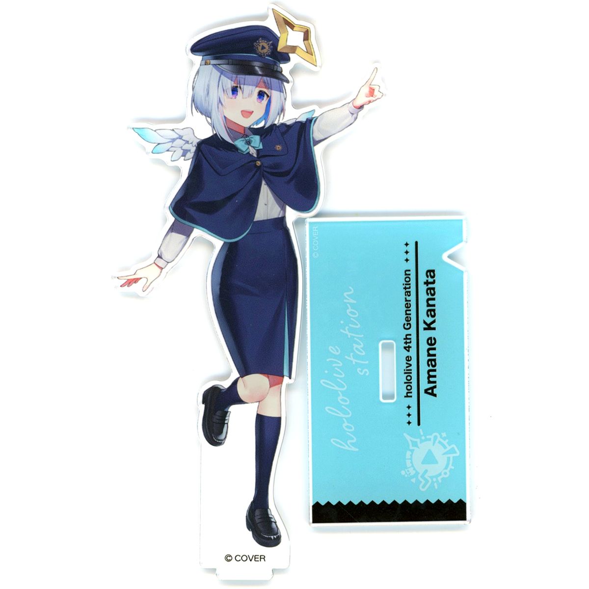 Amane Kanata Acrylic Stand hololive Station ver. Vol.4 Virtual YouTuber Holo Live hololive production official shop in Tokyo Station [USED]